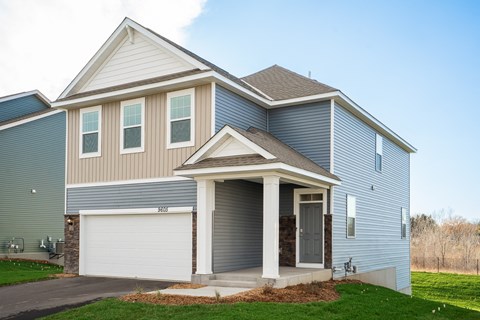 Floor plan for 4 beds, 2.5 baths, 2103 sqft